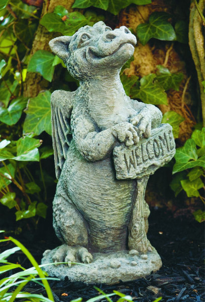 Grinsey Dragon Welcome Statue